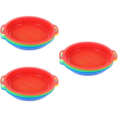 4Pcs Garden Sifting Screen Sand Sieves Panning Soil Sifter Gold Panning Sifter