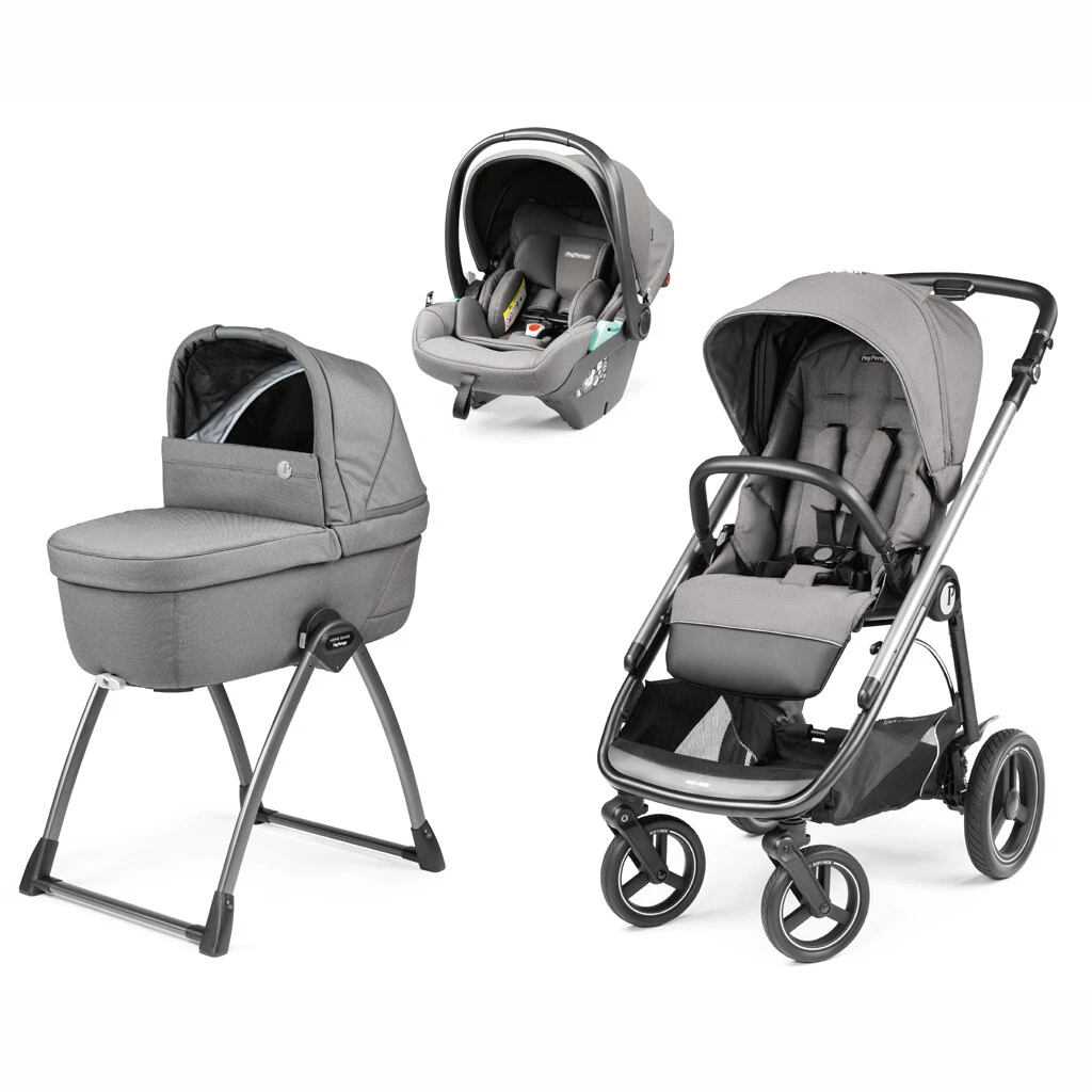 Trio Veloce TC + Belvedere Cradle + First Journey SLK MERCURY Peg Perego