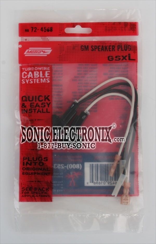 2004-2012 Chevy Colorado Kicker Rear Door Speaker Replacement Package