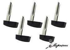 New Ford Uncut Entry Smartkey Remote Alarm Transmitter Insert Key Blade Lot x 5