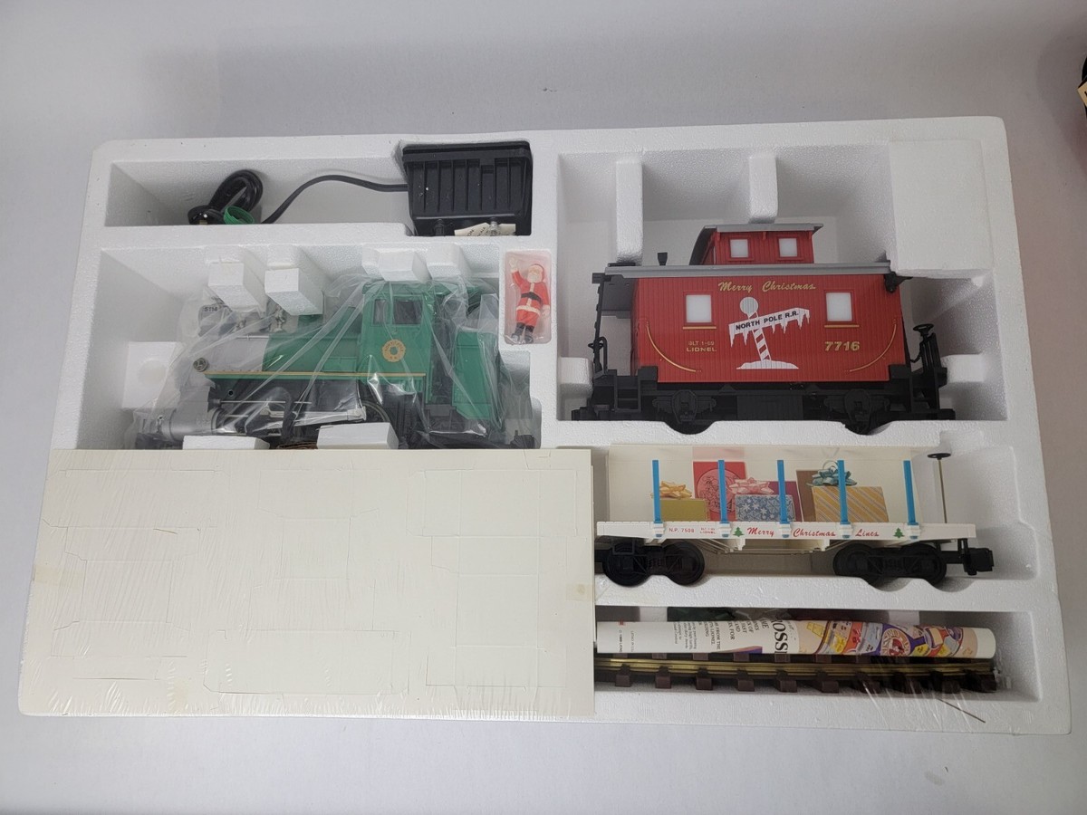 Lionel 8-81004 North POLE Railroad Train Sealed, G Scale