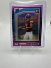 2024 Panini Donruss - Rated Rookie Jayden Daniels  Optic Preview Pink Prizm (RC)
