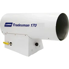 Lb White Tradesman Forced Air Open Flame Ng 170K Btu Heater