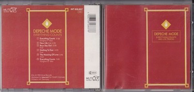 Depeche Mode   Everything Counts And Live - 6 Track Reissue Maxi CD 1983/1987