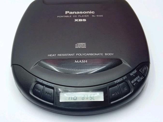 CD Player Panasonic Vintage Japanese SL-S120 XBS Works Good
