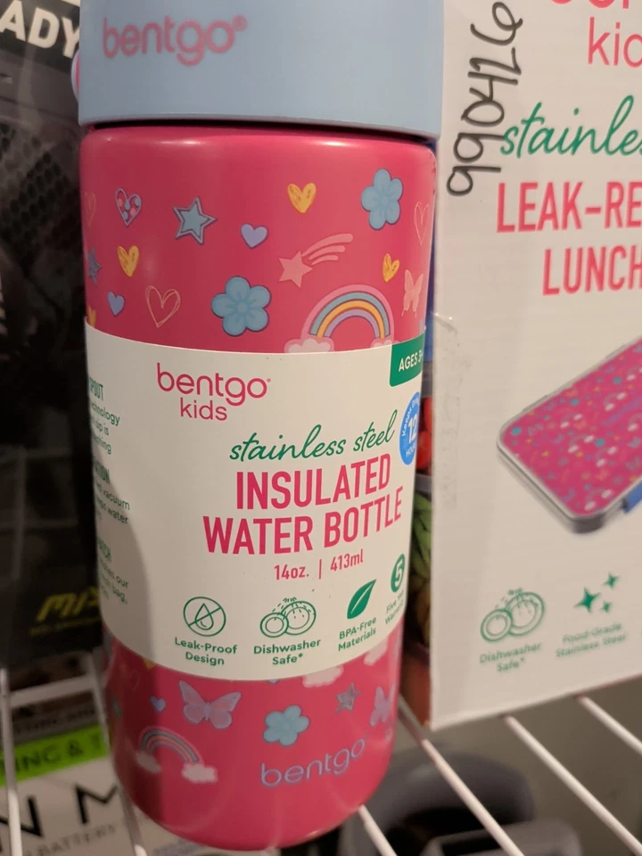 Lancheira e caneca duráveis de aço inoxidável - hermética, amigável para crianças e à prova de vazamentos  - Imagem 2 de 3