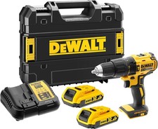 DEWALT Akku-Bohrschrauber 18V Li-Ion DCD778D2T Set 2x Akku + Ladegerät NEU