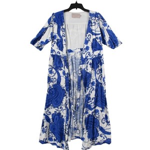 white closet elements blue dress while the soft floral 4.30.26promotag HelloGiggles has the first Size:30