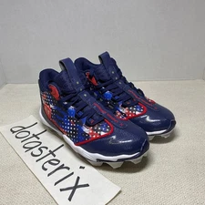 Under Armour Bryce Harper 9 USA RM Youth Baseball Cleats Navy White Red New