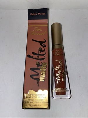 Too Faced Melted Matte Liquid Lipstick Makin' moves new in box