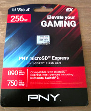 PNY 256GB microSD Express microSDXC Memory Card - New