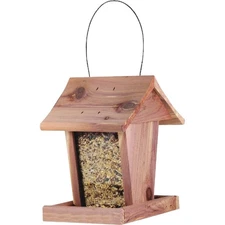 Valley Splendor Cedar JR Hopper Bird Feeder 9801 Valley Splendor 9801