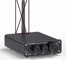 Fosi Audio BT10A Bluetooth 5.0 Stereo Audio Amplifier Receiver 2 Channel Class
