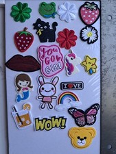 iron on sew on embroidery patch