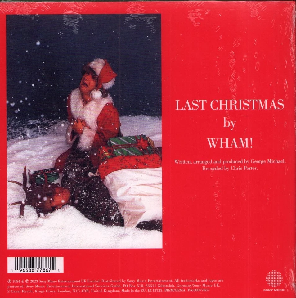 WHAM! LAST CHRISTMAS / EVERYTHING SHE WANTS 7" VINYL limited edition green vinyl - Bild 3 von 4