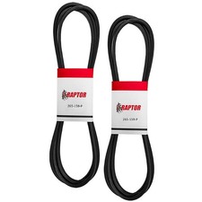 Correa de motor a cubierta de toma de fuerza de 2 piezas para cortacéspedes Toro 62" Z Master Z200 99-4647