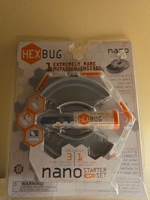 HexBug Hex Bug Nano Starter Set 1 Extremely Rare Mutation New NIB 