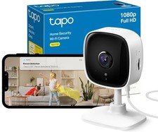 Tapo Wi-Fi Baby Monitor Smart Camera Indoor CCTV Works Alexa & Google Home C100