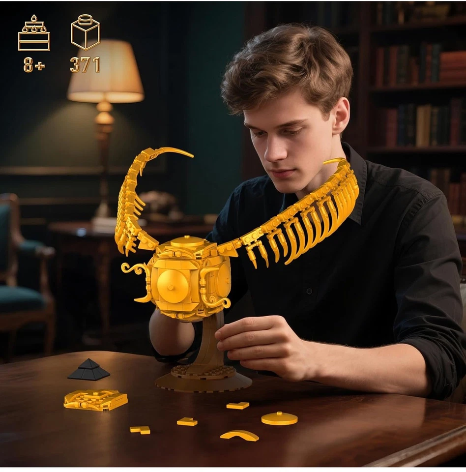 Harry Potter The Golden Snitch 371 pcs MOC-F-A0261 Quidditch, Hogwarts - SEALED - Image 2 of 4