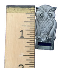 Vintage Metzke Pewter Bookmark Owl 1978, Free Shipping — photo 1