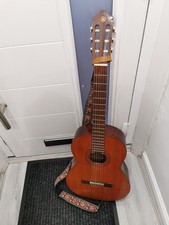 Yamaha G-60A Classical Acoustic Guitar - Fully Strung - Vintage Pattern Strap