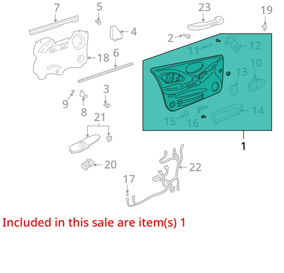 SE ADAPTA A PONTIAC BONNEVILLE 2002 MOLDURA FRT S/D 89039626 - NUEVO FABRICANTE DE EQUIPOS ORIGINALES 89039626 Foto 2 de 3