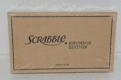 Scrabble Birchbox Edition Mini Travel Board Game for 2 Players NEW SEALED!