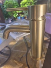 Brass Single Handle 1 Hole Bathroom Basin Faucet Vanity Sink Mixer Tap hwzh051