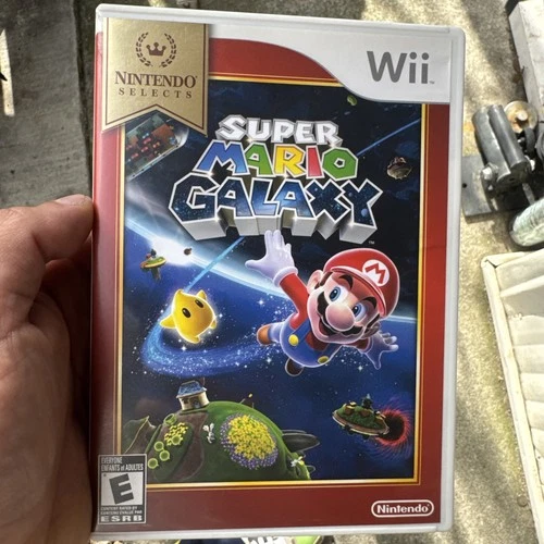 Super Mario Galaxy (Nintendo Wii, 2007) CIB Complete W/ Manual Tested Working