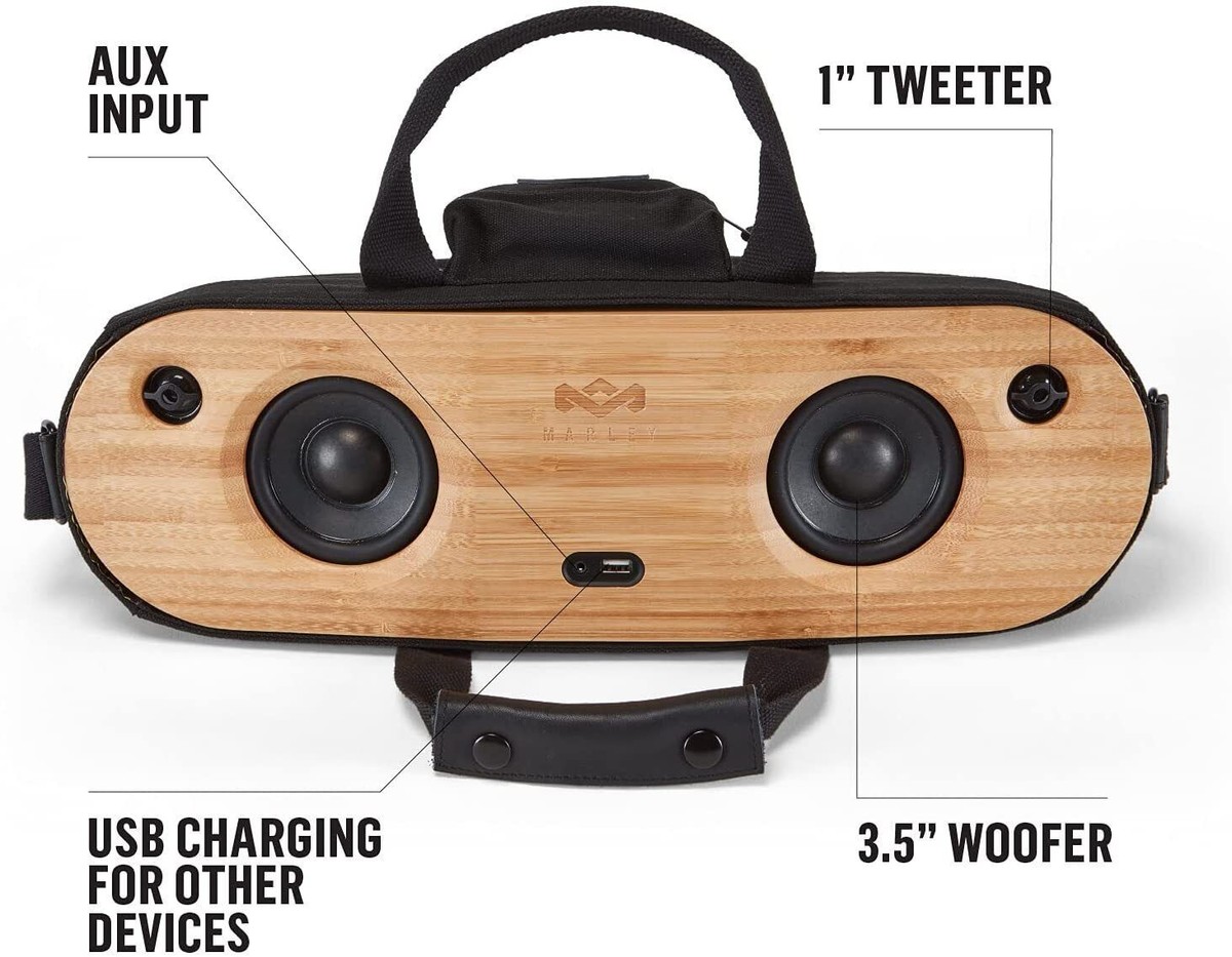 スピーカー・ウーファー House of Marley BAG OF RIDDIM2 House of Marley Bag of Riddim 2: Portable Bluetooth Speaker