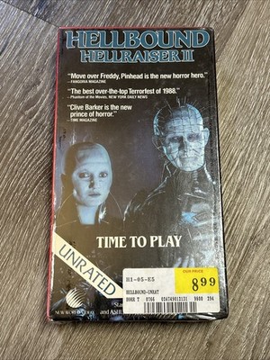 Hellbound: Hellraiser 2 (VHS, 1997) Unrated - Brand New/Sealed! *See Description