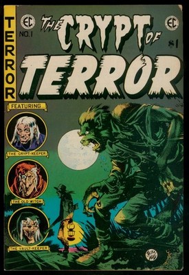 East Coast Comix EC Comic Reprint The CRYPT of TERROR #1 FN- 5.5