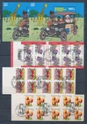 XE75306 Belgium FDC cancels mixed thematics sheets XXL used