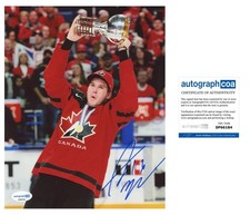 TAYLOR RADDYSH  signed Autographed 8X10 photo Picture NHL  ACOA