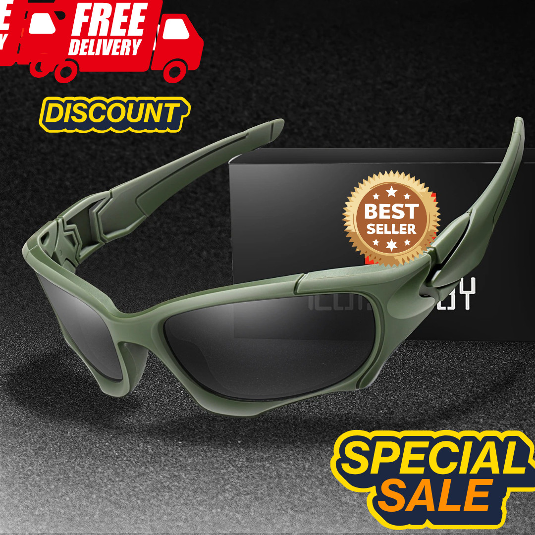 Polarized Sports Sunglasses Men Women UV Protection Cycling Driving Fishing