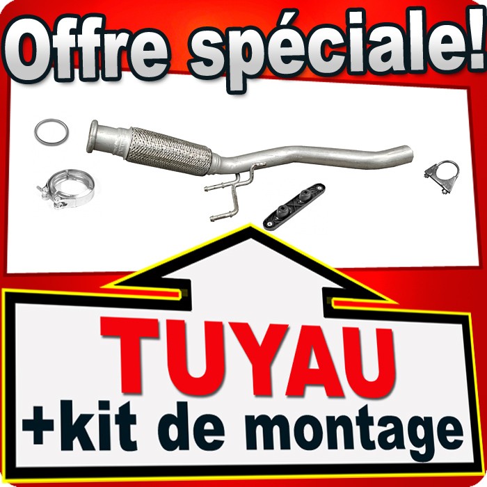 Tuyau d'échappement anti-vibration pour réparer le moteur TDI de Golf 7