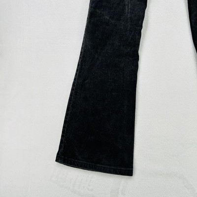 Levis 517 Jeans Womens Medium Black Regular Fit Bootcut Denim