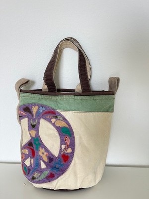 Bags Women Lucky Brand multi colored Hippie Patchwork Bag