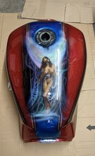 CBX 1000 Pro Link Tank, rostfrei, rote Sonderlackierung - Airbrush -