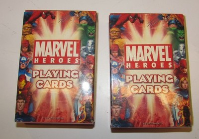 2 Decks Marvel Heroes Playing Cards Kartenspiel
