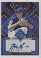 2023 Wild Card Mania Square Purple Kaleidoscope 2/8 Maddux Bruns Auto 4g8