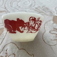 Vintage Davy Crockett FIRE KING Oven Ware