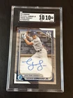 2024 Bowman Chrome George Lombard Jr Auto 1st Prospect #CPA-GLO SGC 10/10