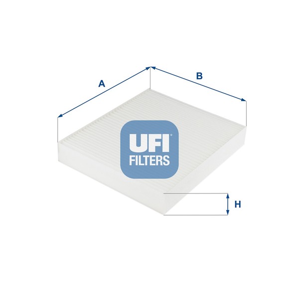 UFI 53.254.00 Innenraumfilter FüR Buick LA Crosse Cadillac SRX Chevrolet Aveo-image