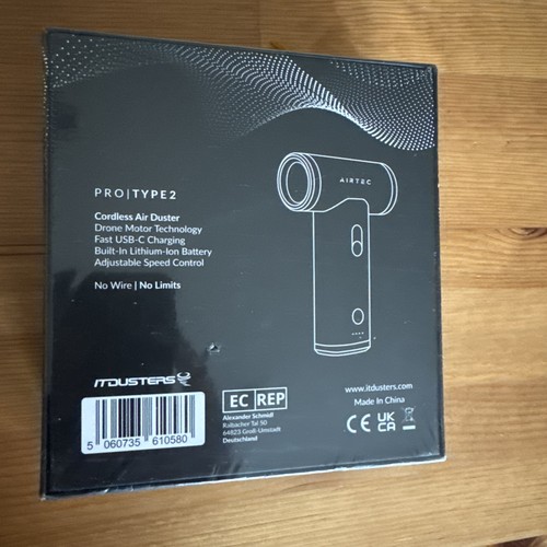 IT Dusters AirTec Pro Type 2, Cordless Air Duster, Alternative to Spray air cans - 第 2/4 張圖片