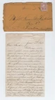 CIVIL WAR LETTER - 5th New Jersey Vols - Cannons Raging Along the Rappahannock !