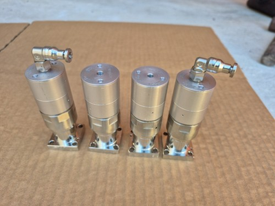 #ad #ad Lot Of 4 Swagelok 6LW MSM DPE 2 P C 85psi Min Pressure Valve Stainless Steel $124.99