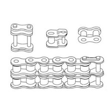 RC50DIMP 10 Feet of 50 Double Roller Chain Import 10ft