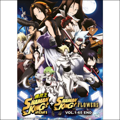 Shaman King 2021 + Flowers Anime DVD (Vol. 1-65 End) TV Series English Dub