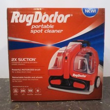 Rug Doctor 93300 Portable Spot Cleaner Motorized Brush Carpet Rugs Auto New